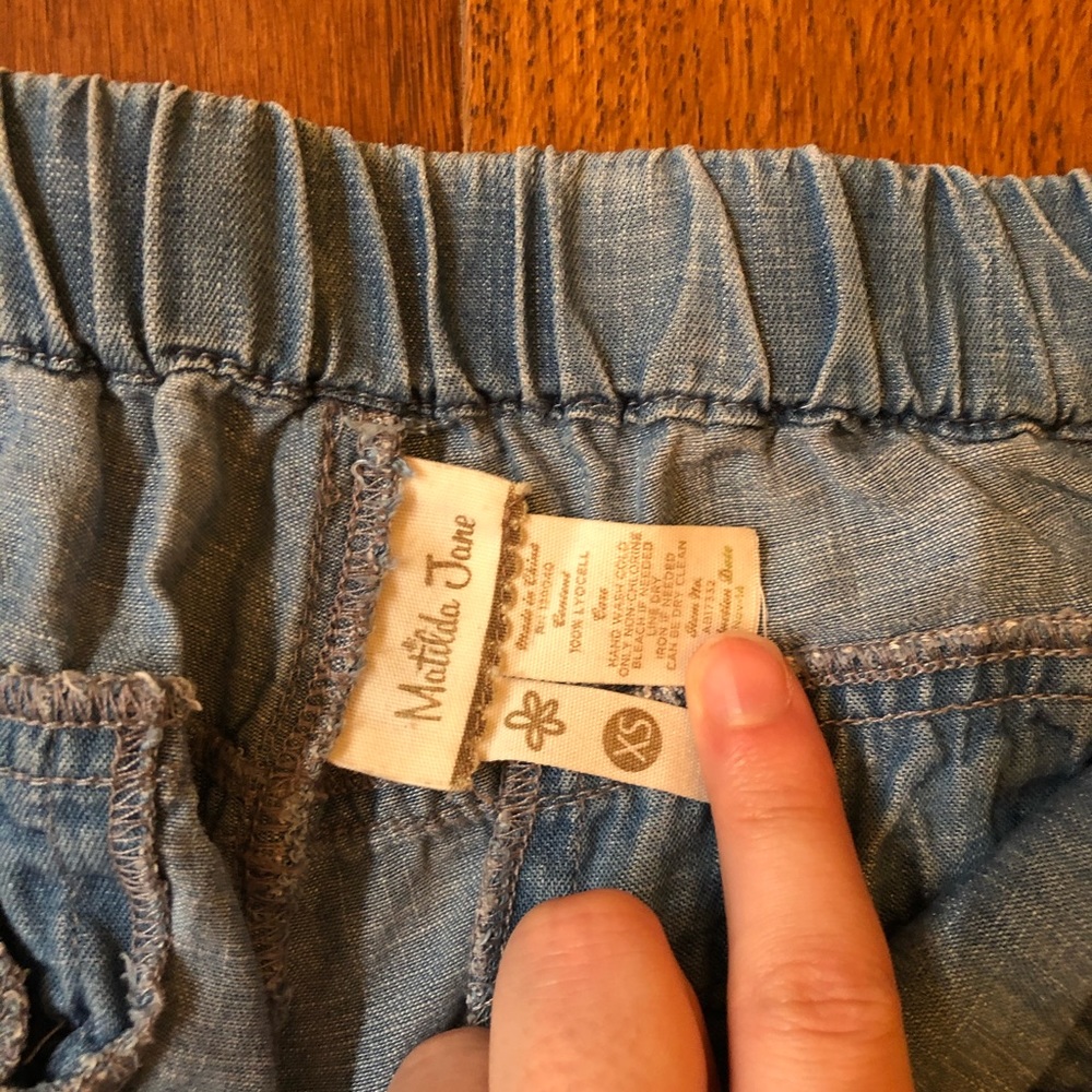 Matilda Jane chambray joggers - Picture 3 of 8